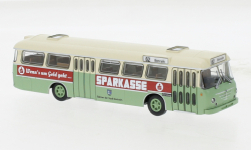 Brekina 59383 - H0 - Büssing Senator Sparkasse, Monheim